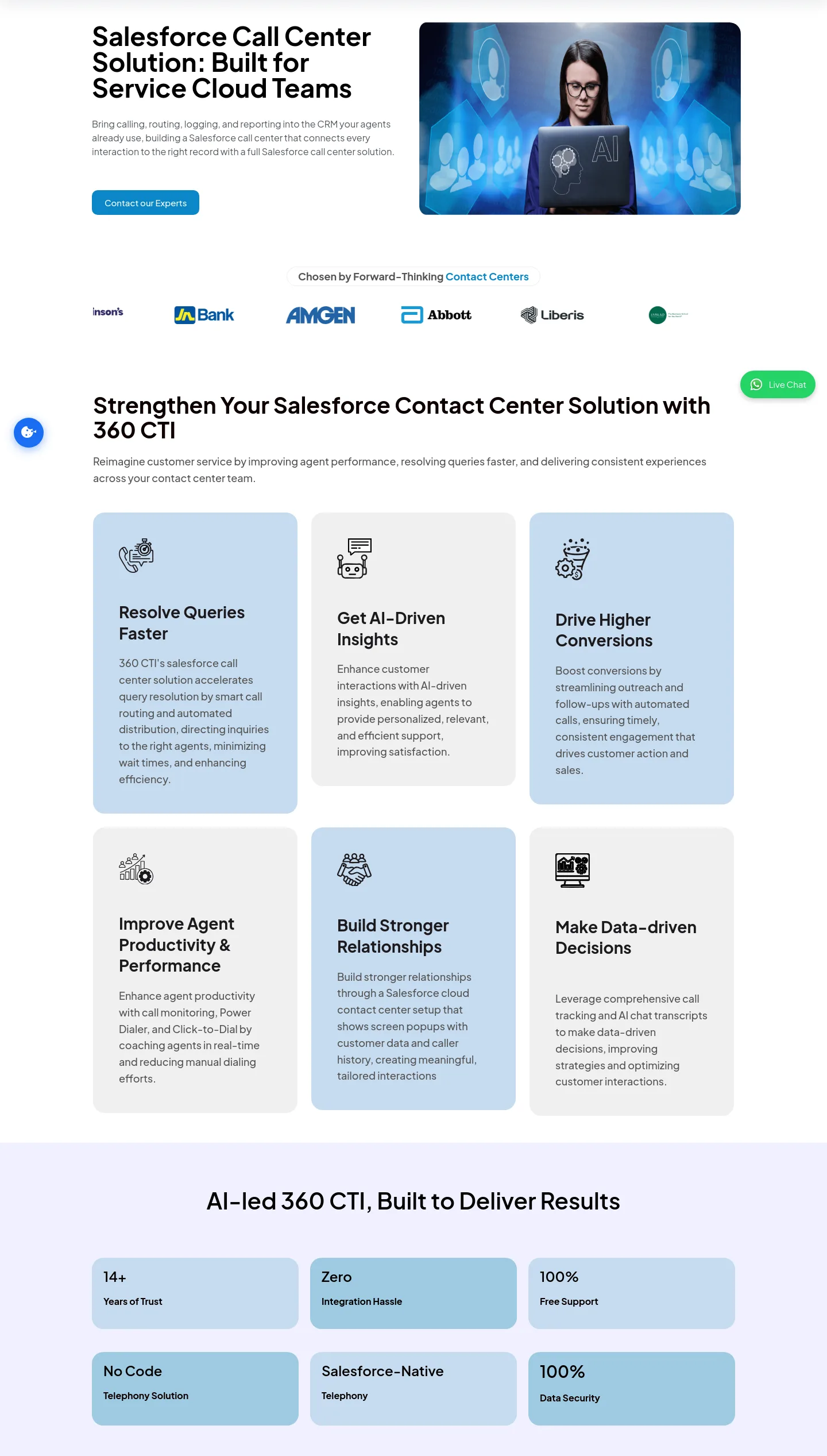 360cti.com Features section