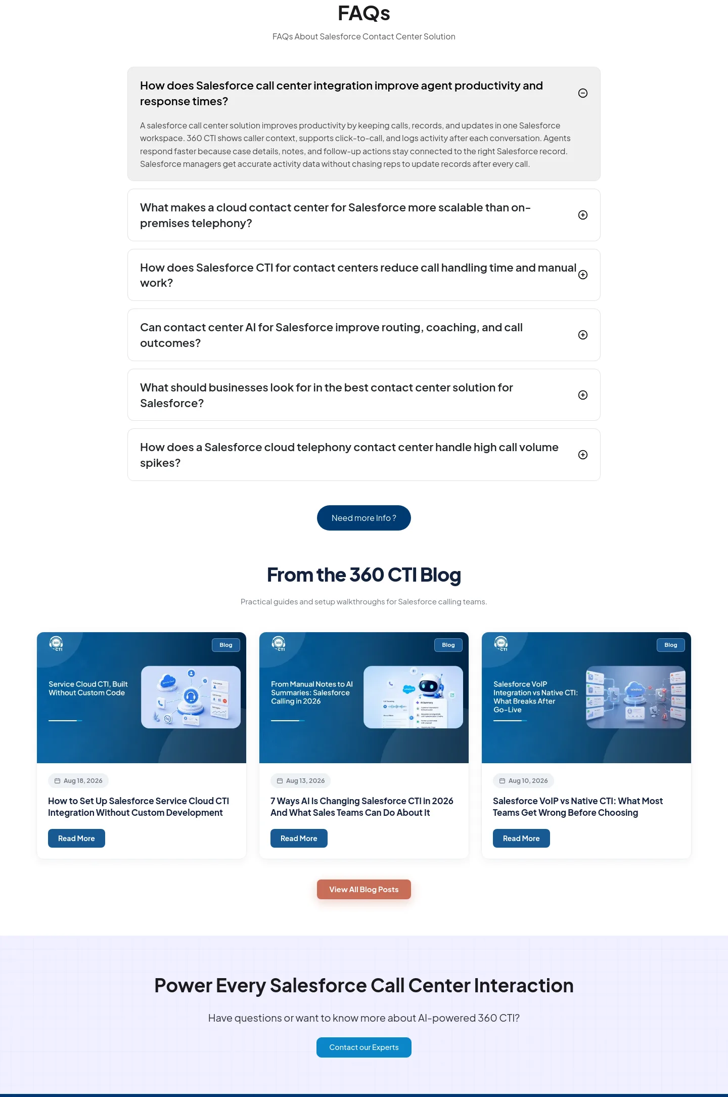 360cti.com FAQ section