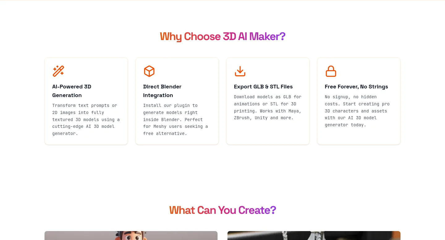3daimaker.com — a real Logo Wall section