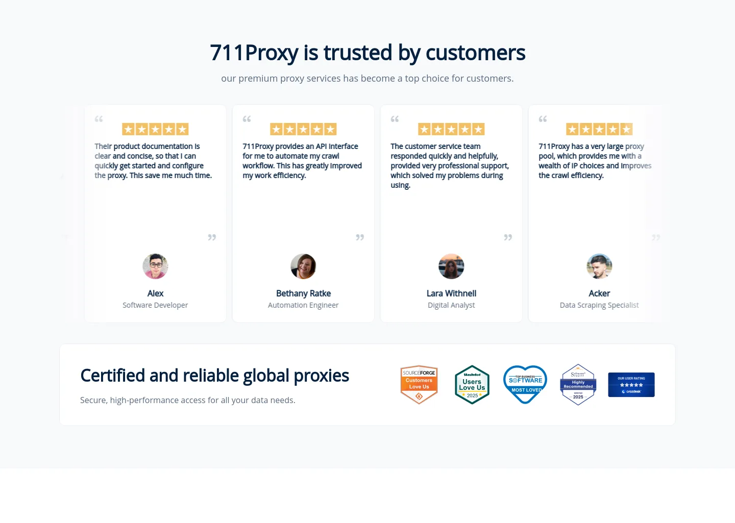 711proxy.com — Logo Wall