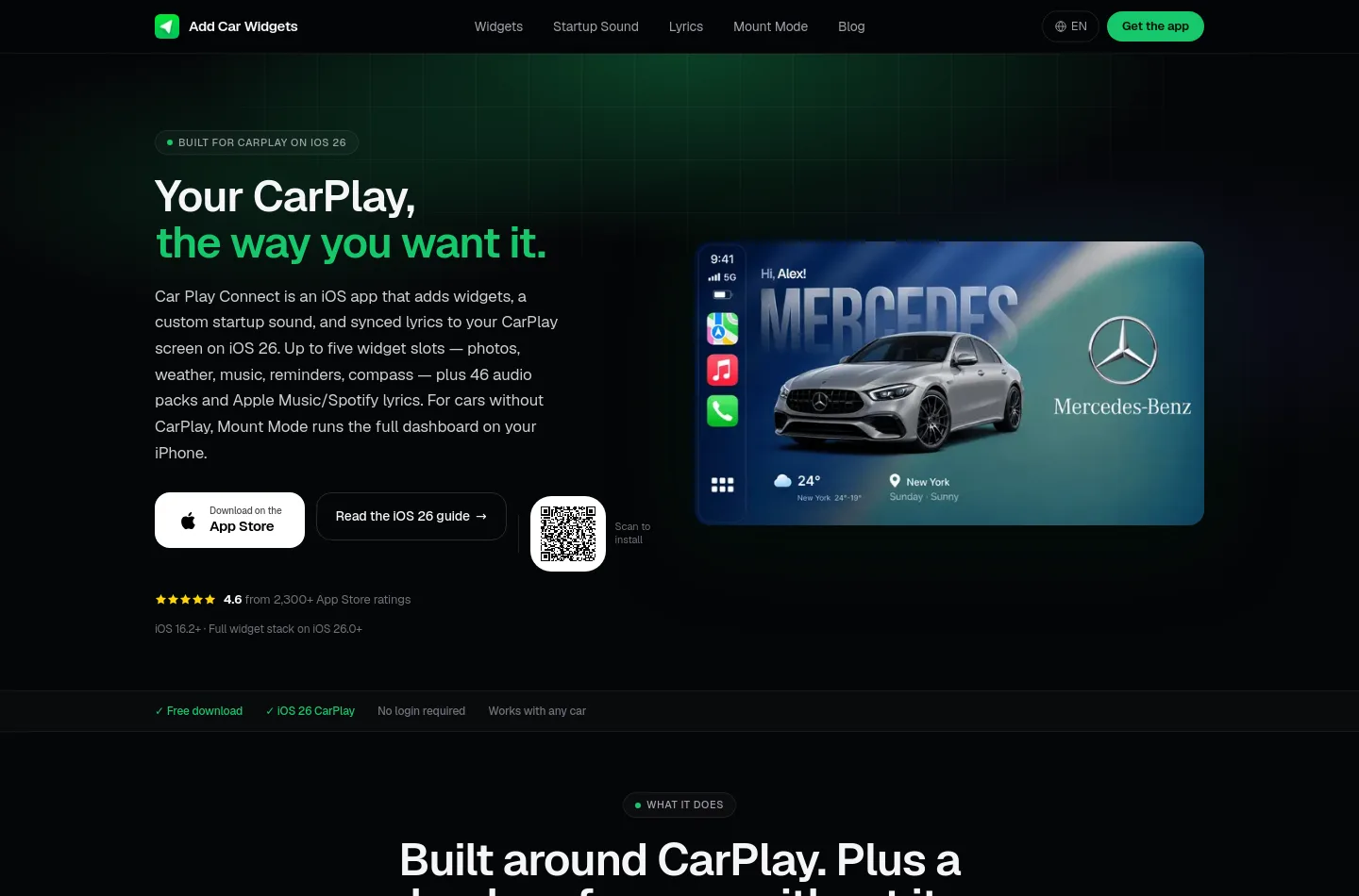 addcarwidgets.com — a real The Objection-Handler page