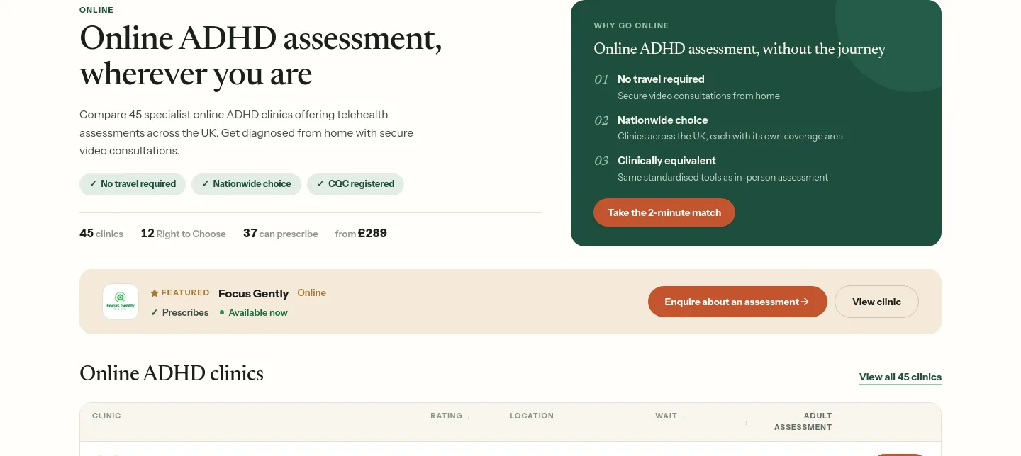 adhdprivate.co.uk — Hero