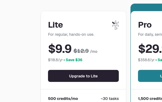 Price anchor element from agentkey.app