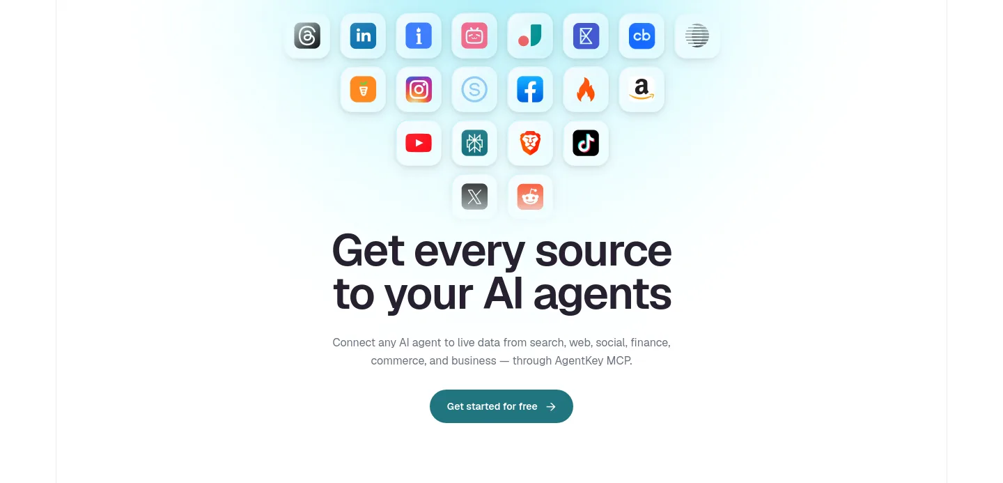 agentkey.app — Hero