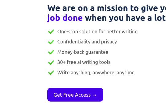 Guarantee element from ahelp.com