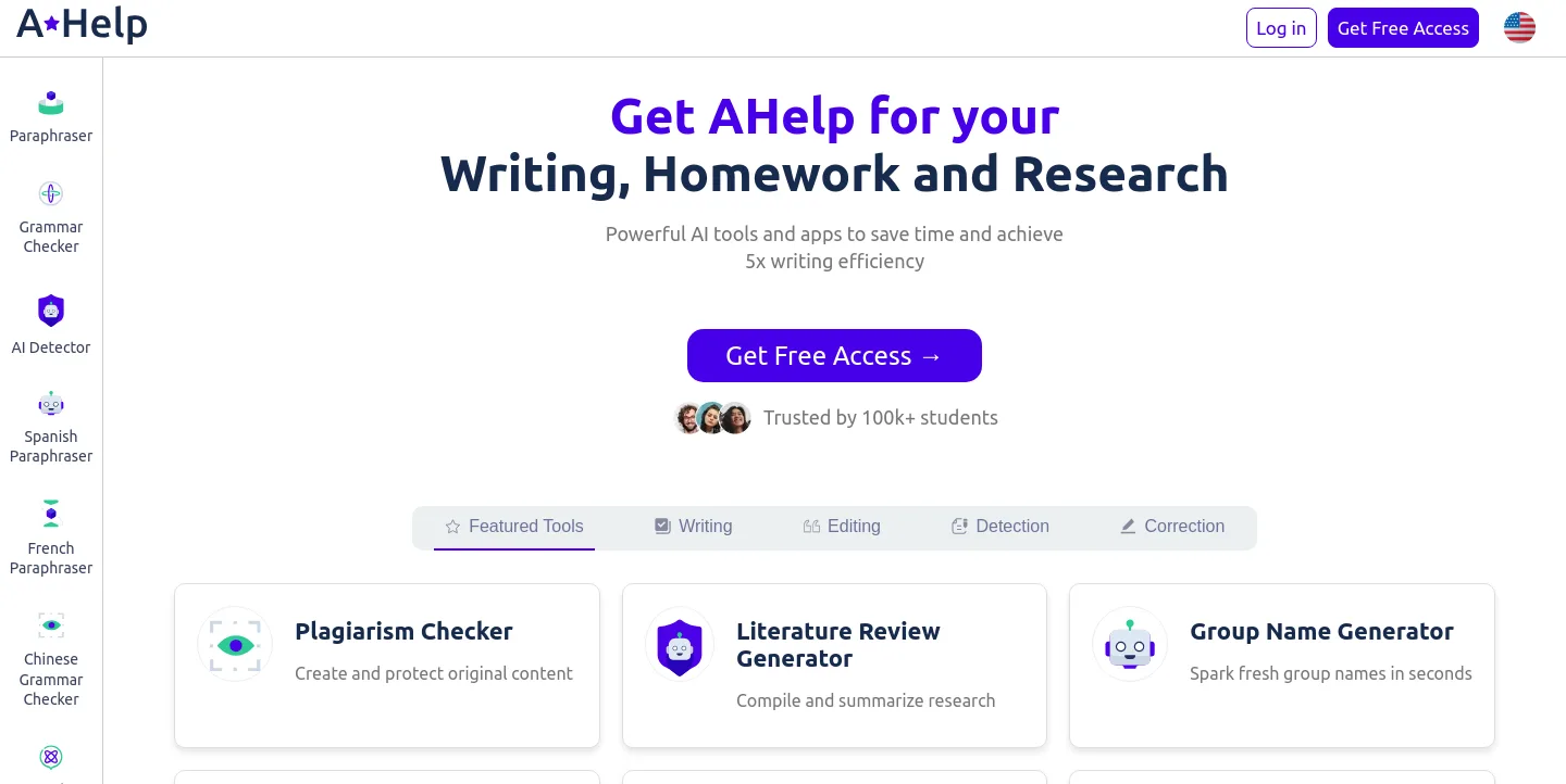 ahelp.com — a real The Objection-Handler page