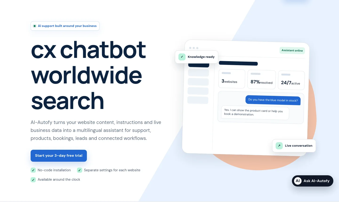 ai-autofy.com — Hero