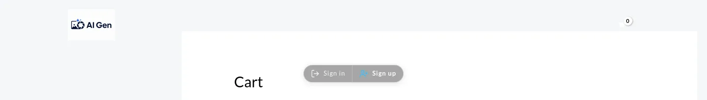 ai-gen.online Hero section
