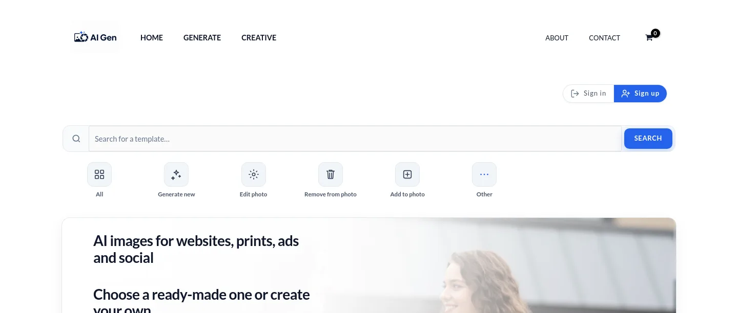 ai-gen.online — a measured funnel