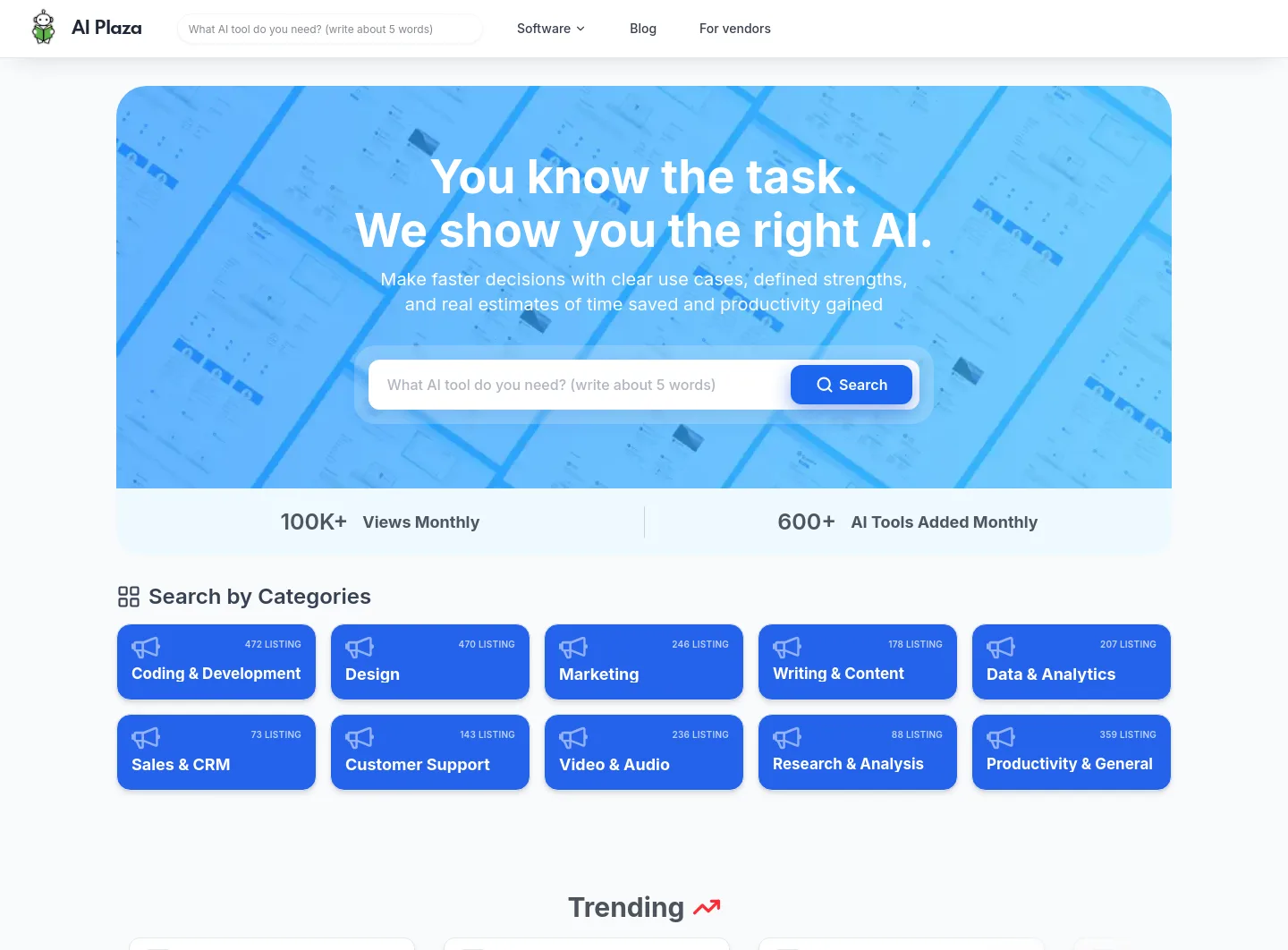 ai-plaza.io — a measured funnel
