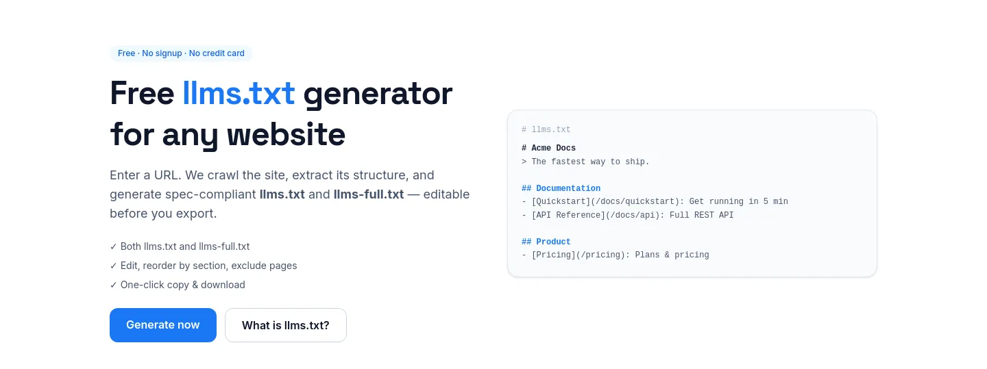 aicrawlable.com — Hero