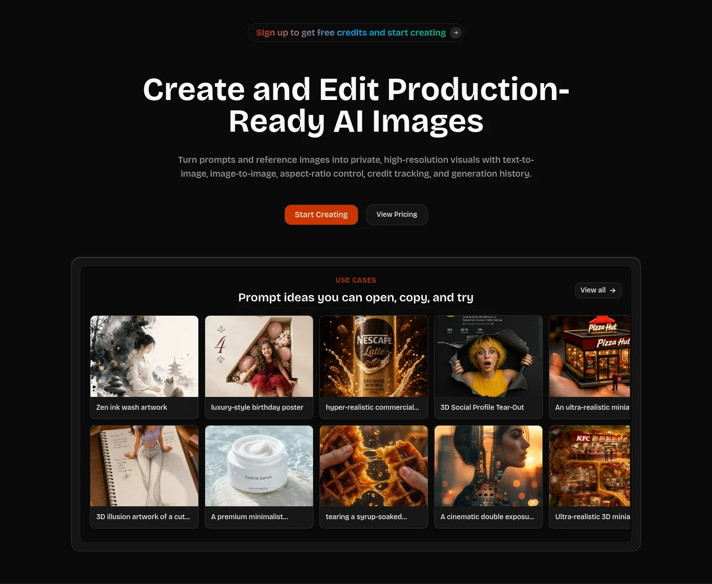 aigptimage.org Hero section