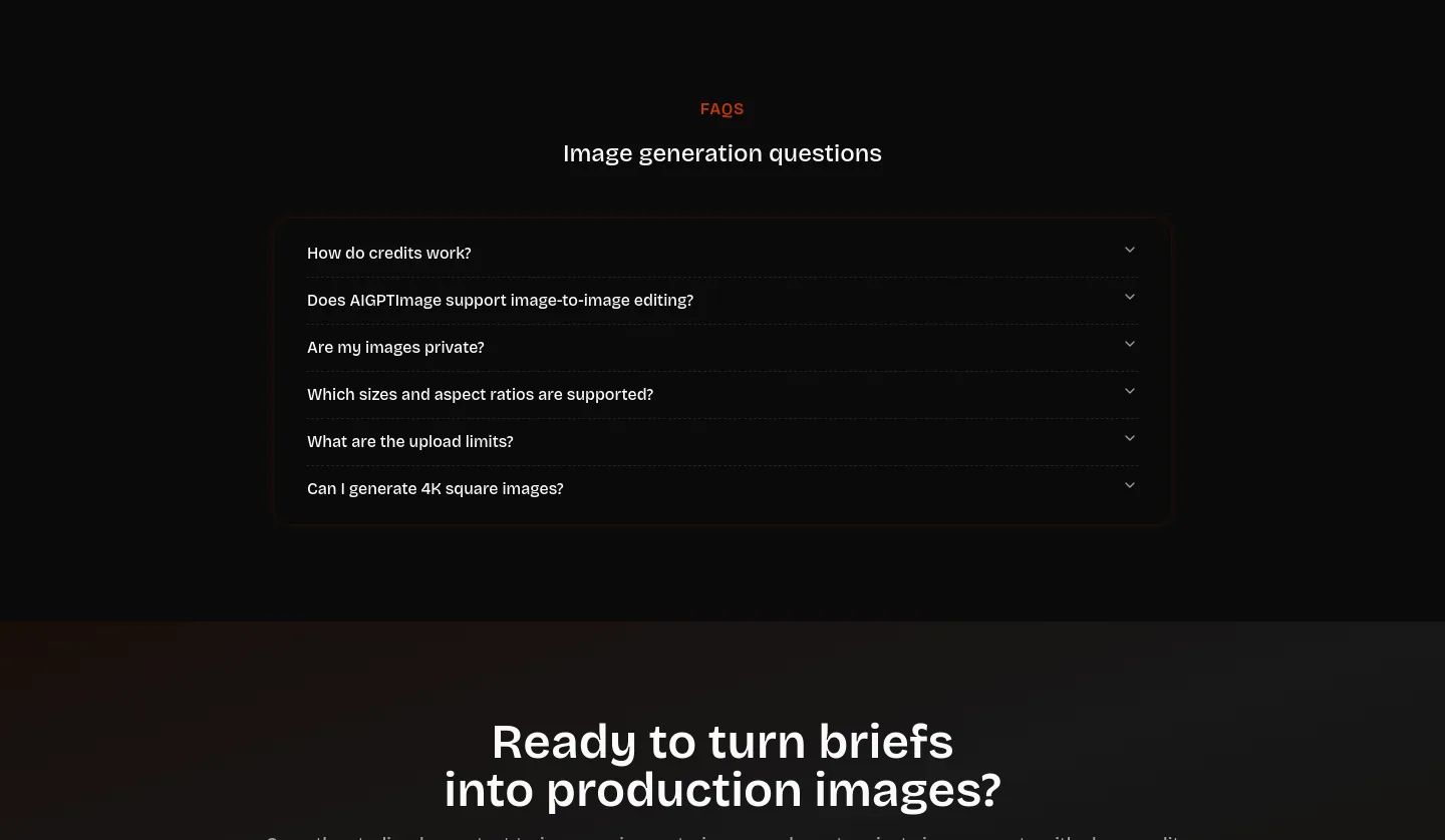 aigptimage.org FAQ section