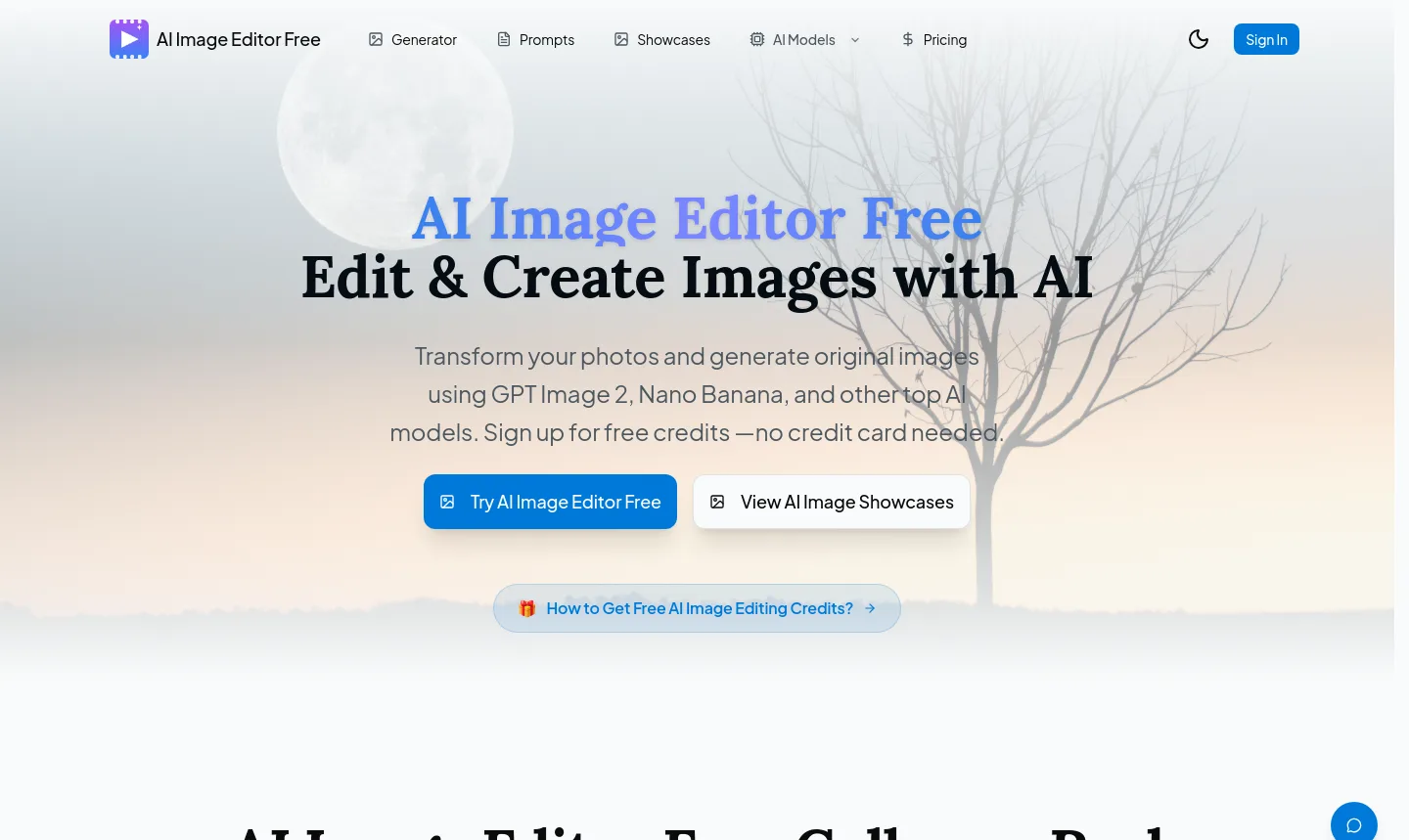 aiimageeditorfree.com — a measured funnel