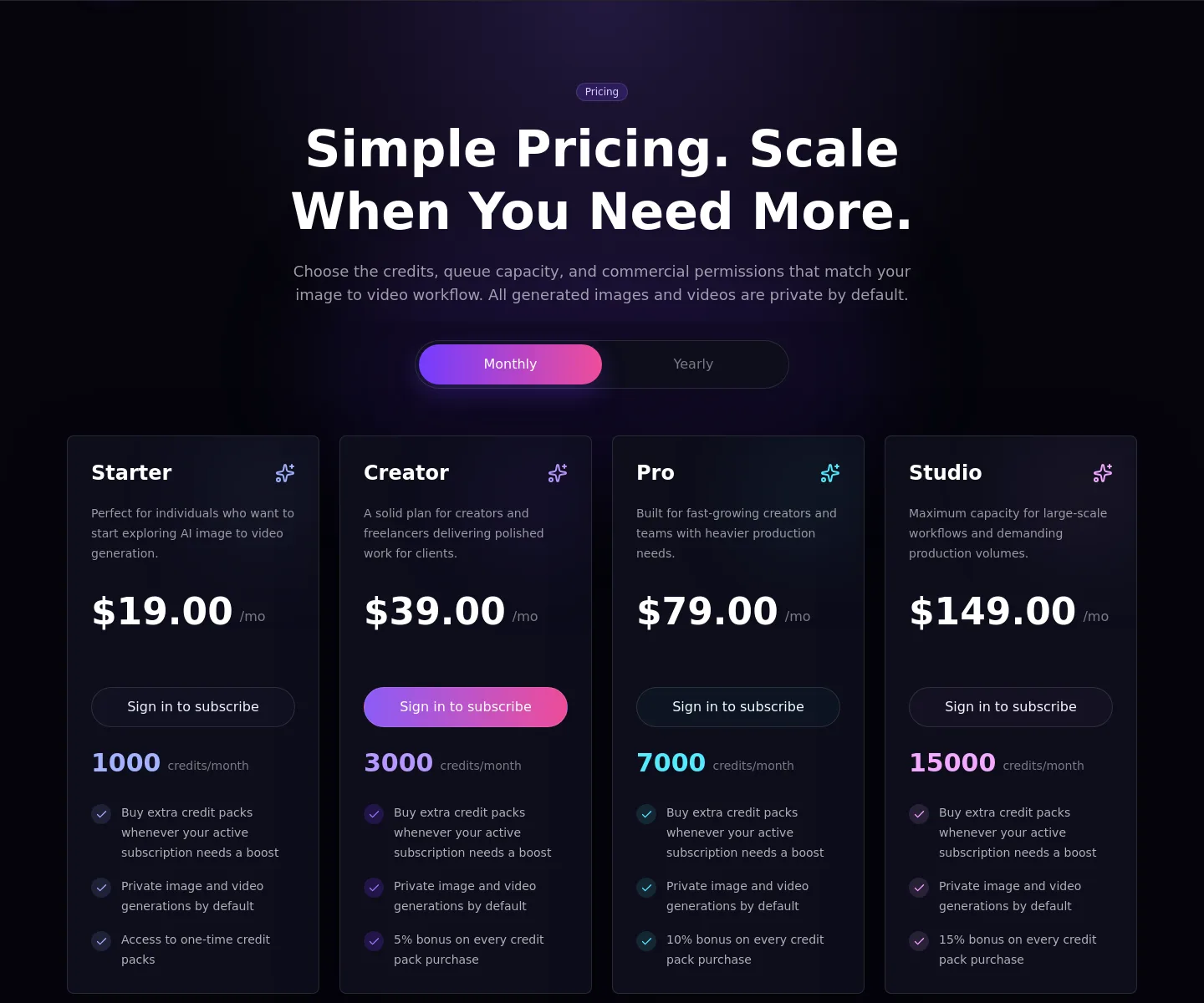 aiimagetovideos.com — Hero