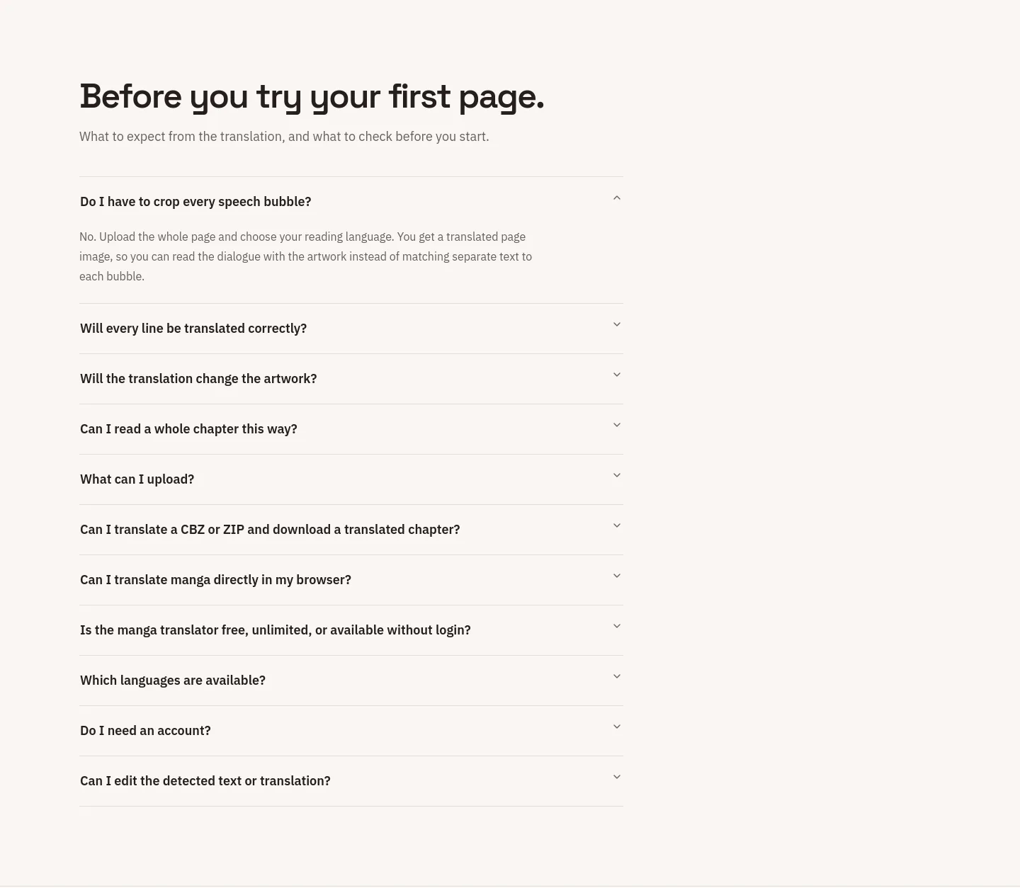 aimangatranslate.org — FAQ