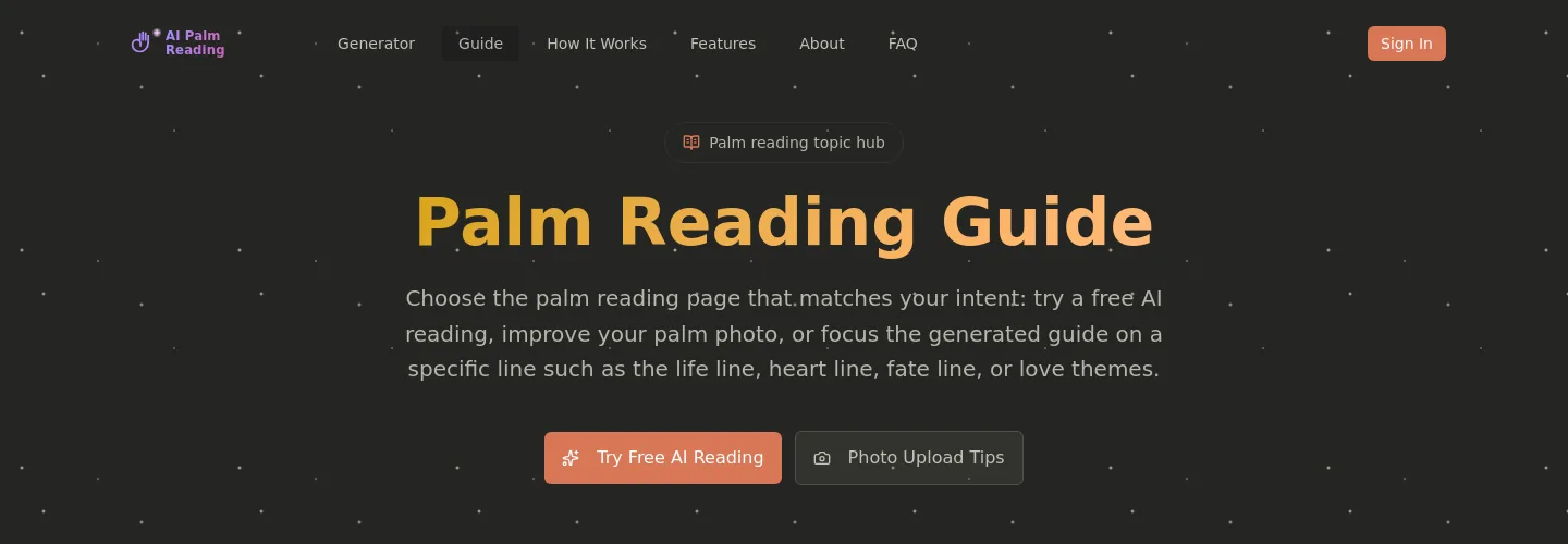 aipalmreading.net — a measured funnel