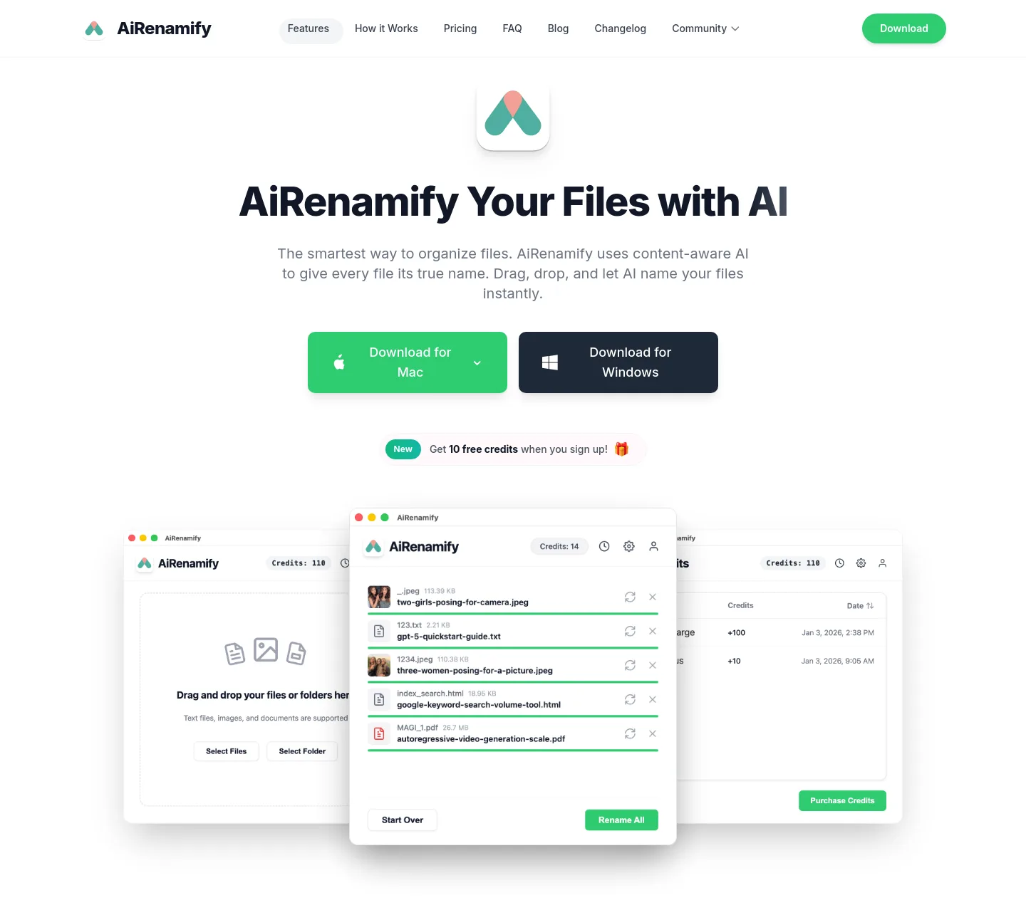 airenamify.com — Hero