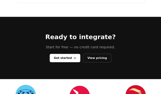 No credit card element from airline.logostream.dev