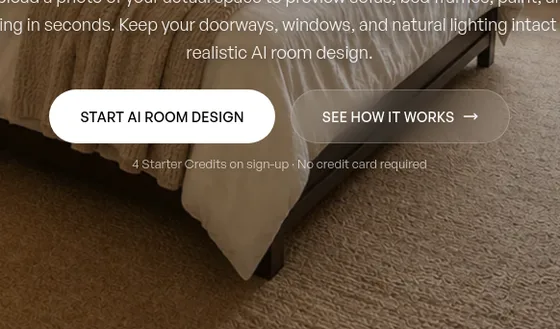 No credit card element from airoomdesigntool.com