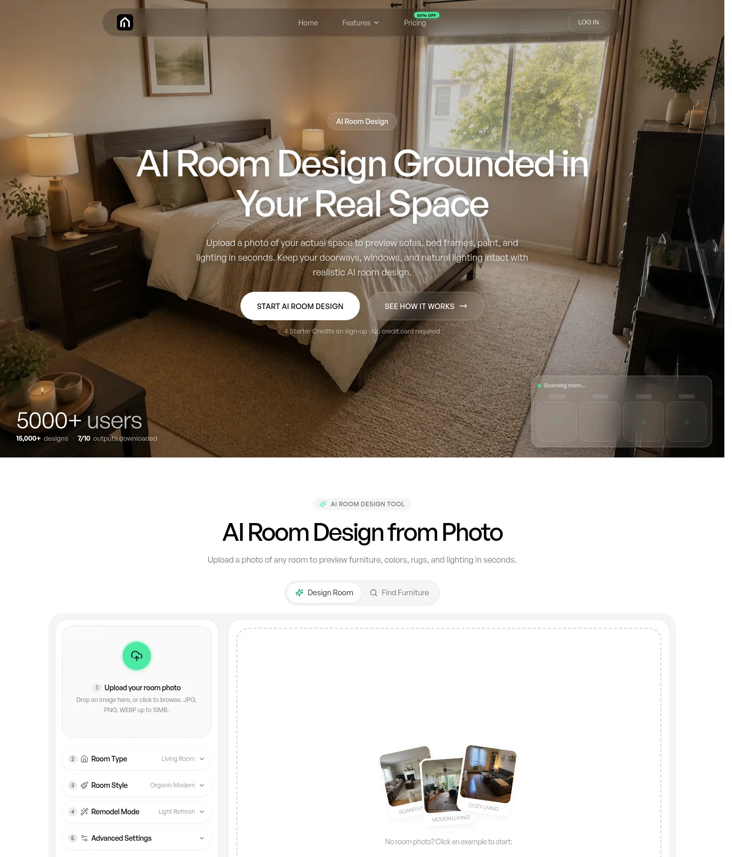 airoomdesigntool.com — Hero