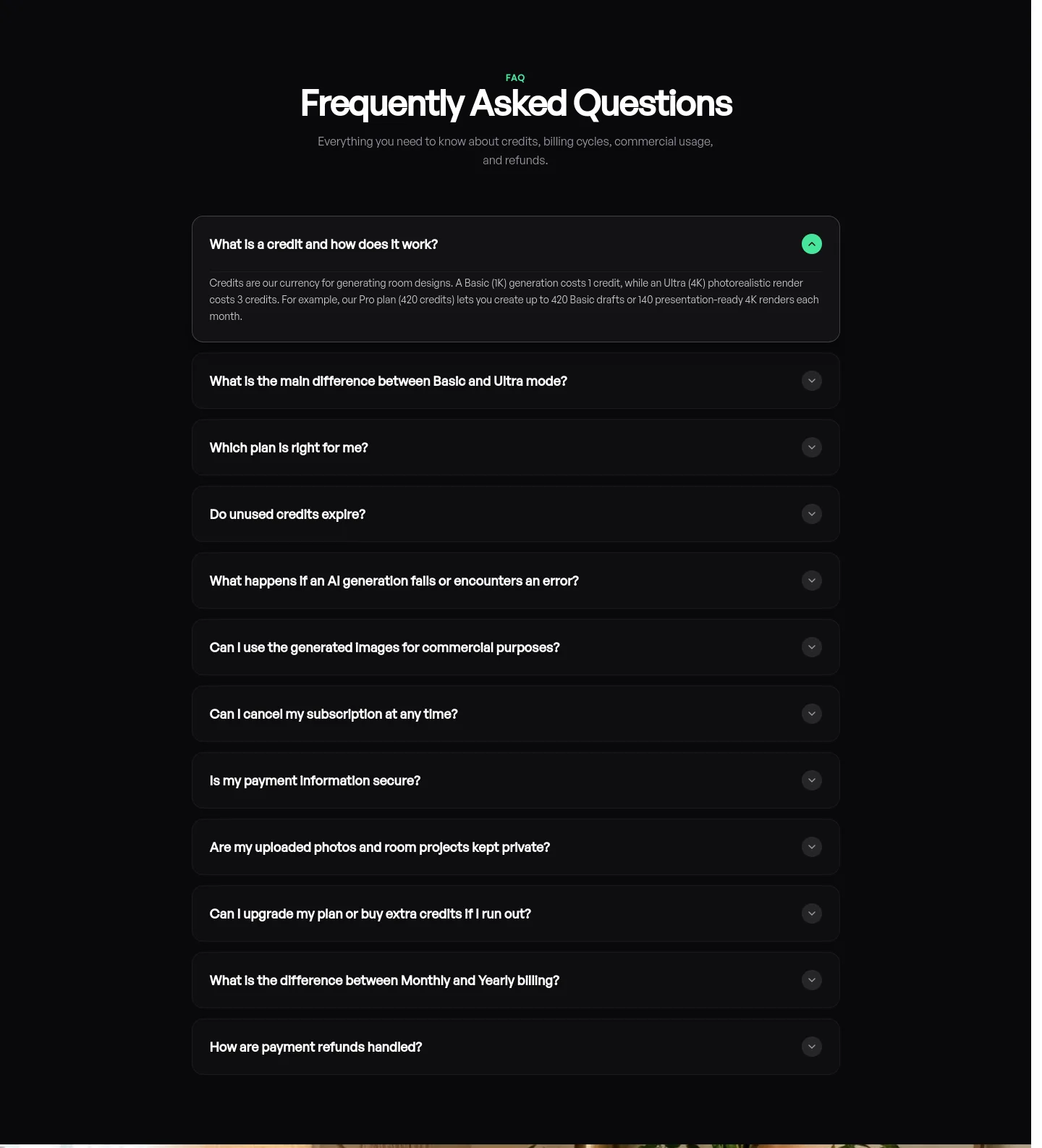 airoomdesigntool.com — FAQ