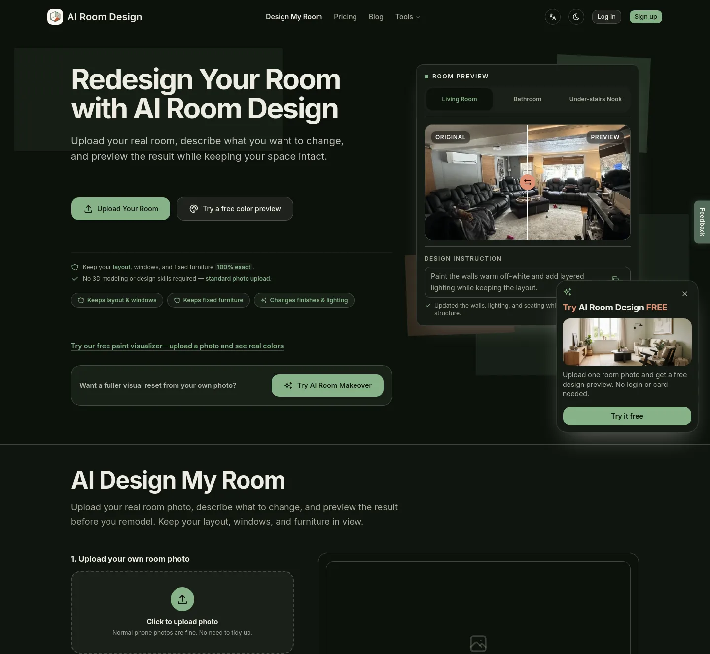 airoommaker.com — The Pricing Page