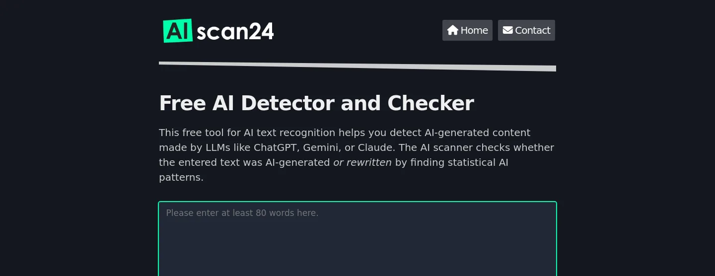 aiscan24.com — a measured funnel
