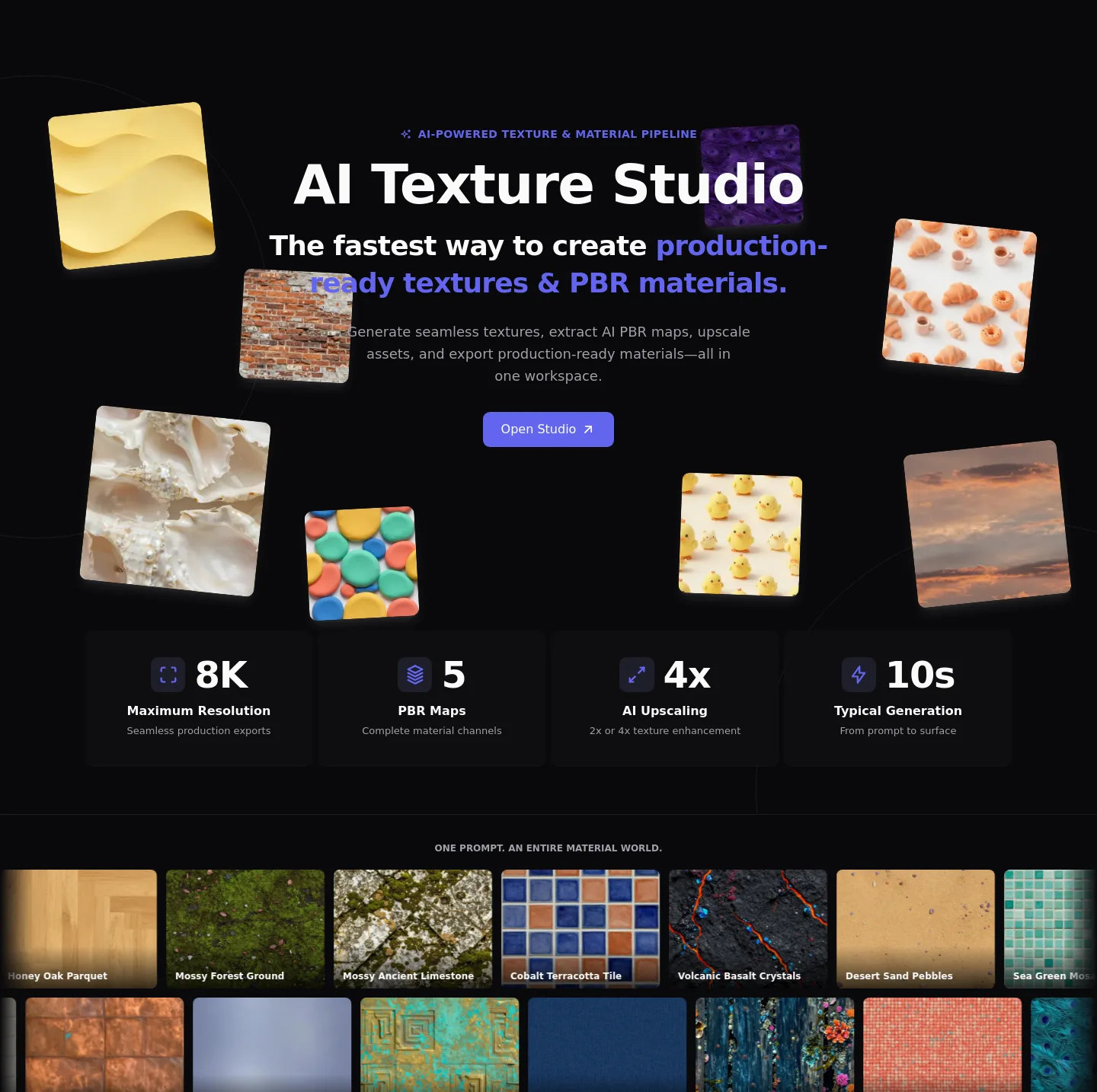 aitexture.ai — Hero