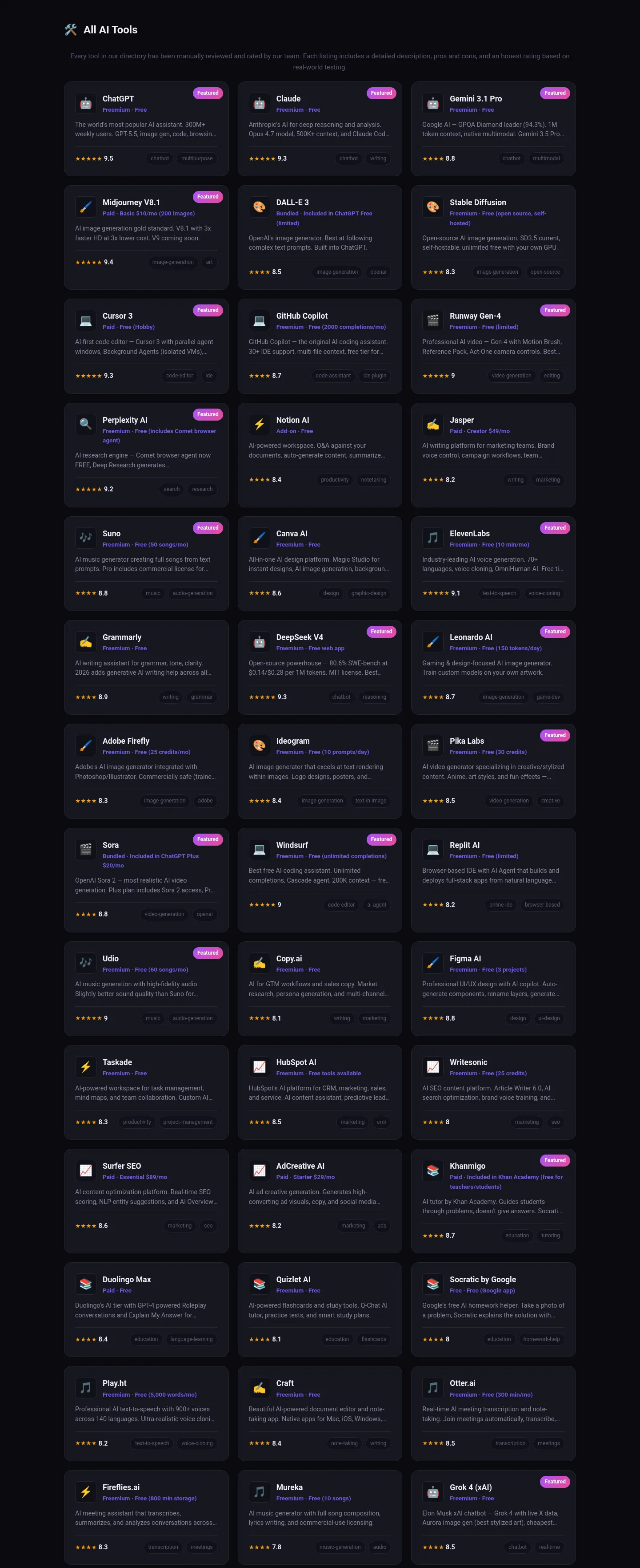 aitoolhunt.top — a real Reviews section