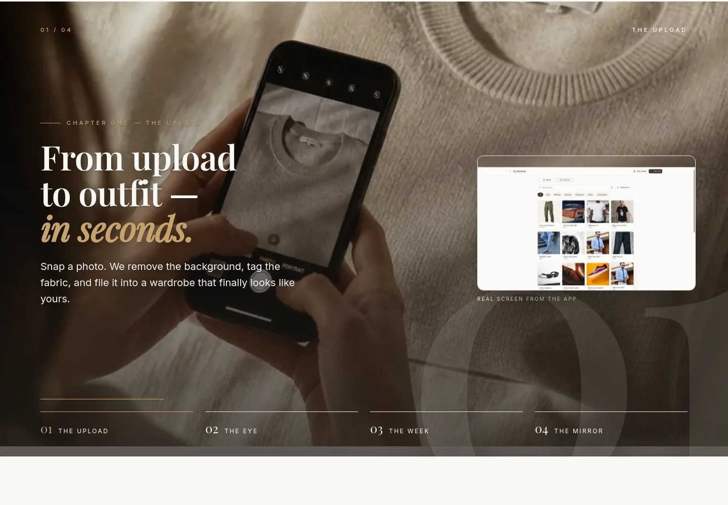 aiwardrobe.co — Features