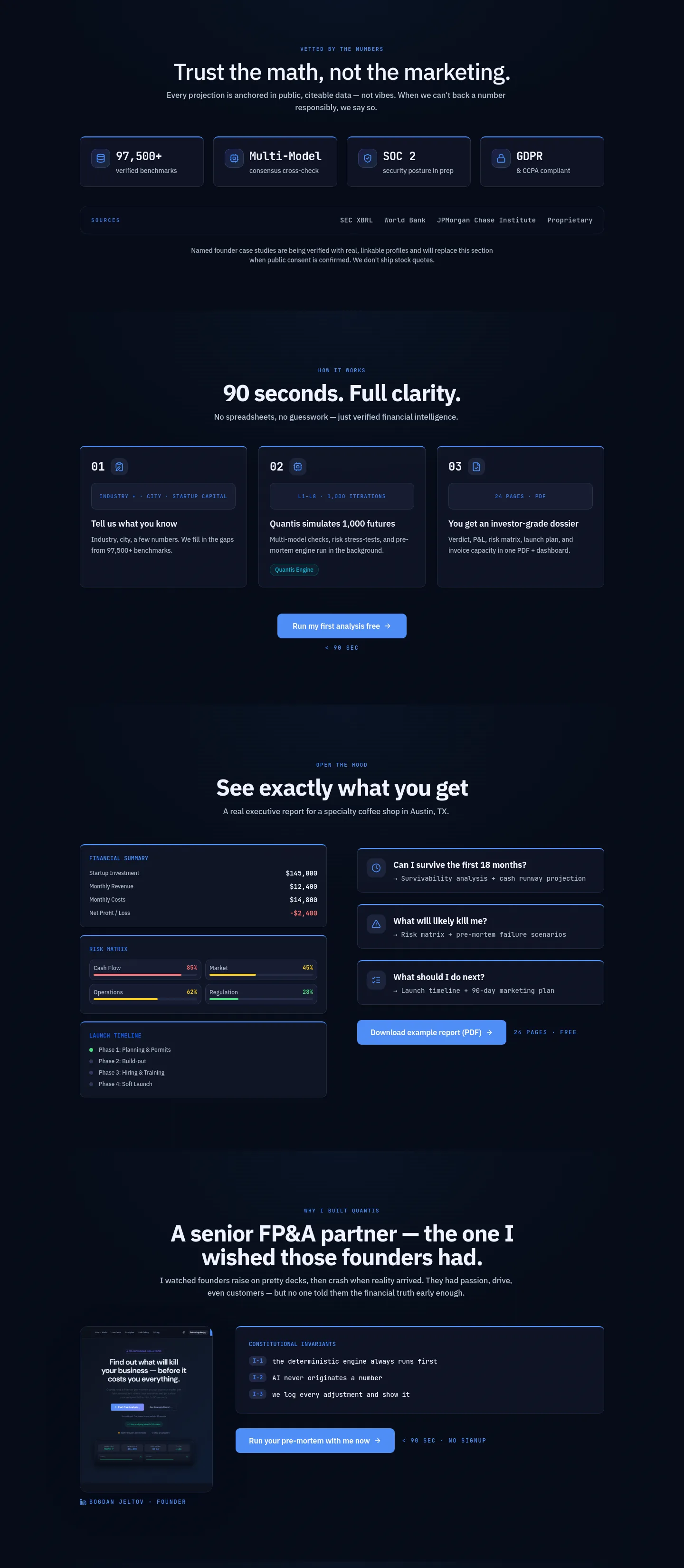 aiwmcquantis.com — Features