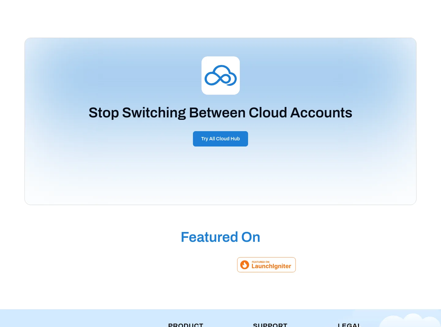 allcloudhub.com — CTA