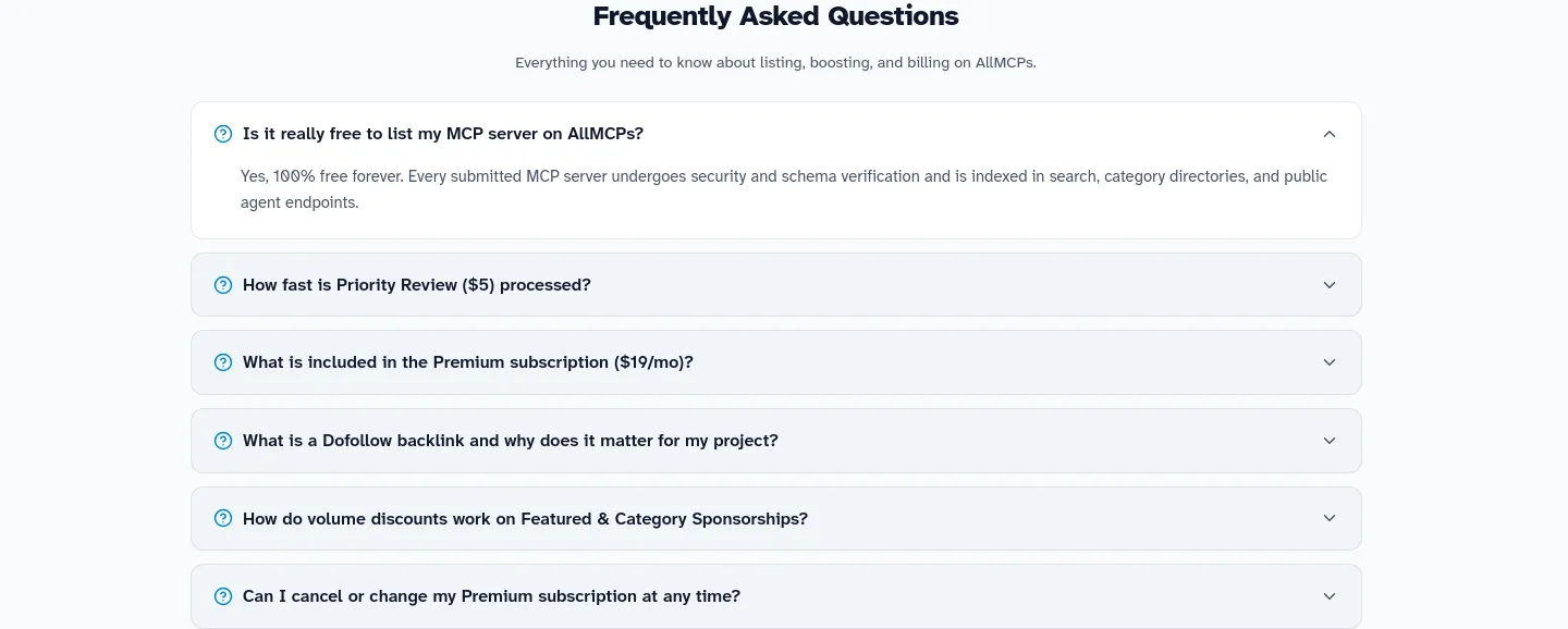 allmcps.com — FAQ