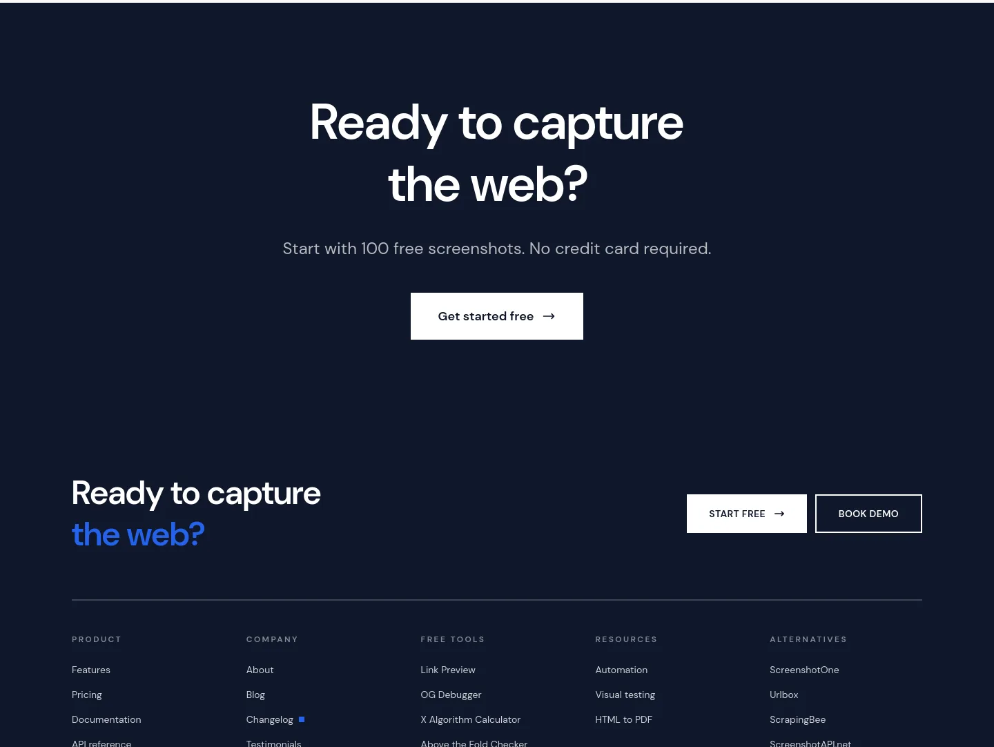 allscreenshots.com — a real CTA section