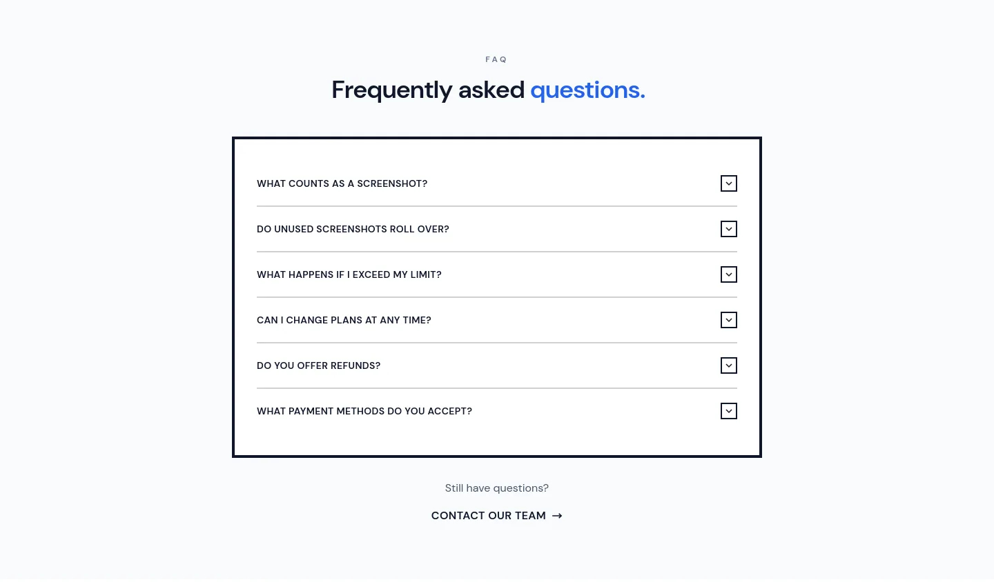 allscreenshots.com — FAQ