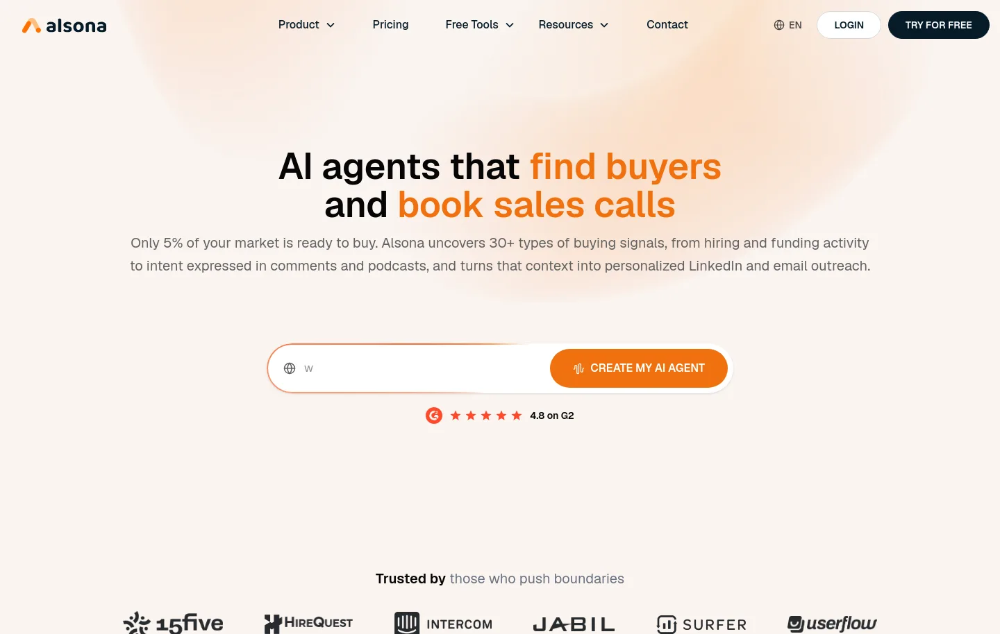 alsona.com — Hero