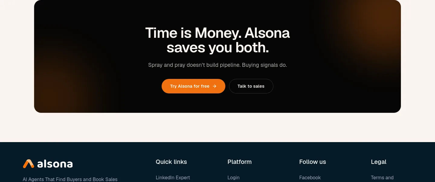 alsona.com — CTA