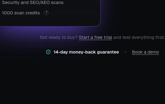 Guarantee element from amabrik.com