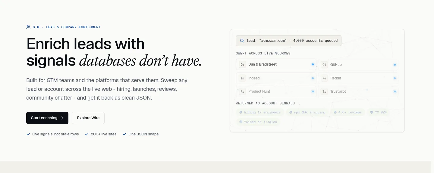 anakin.io Hero section