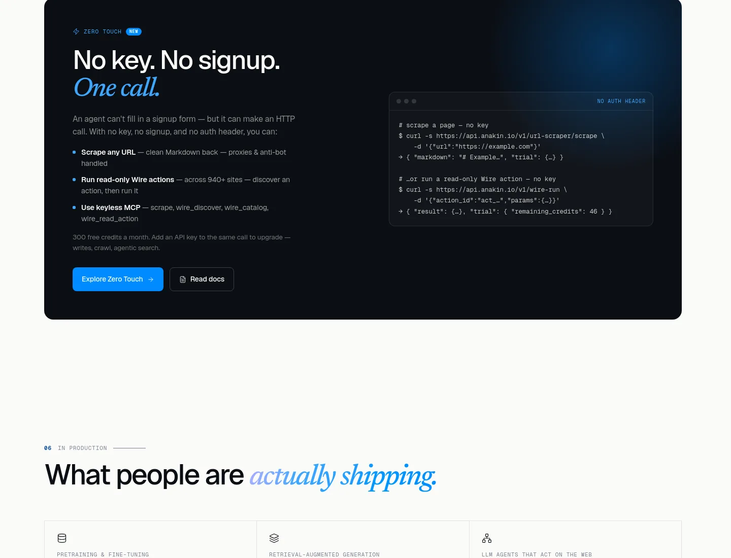 anakin.io — Features
