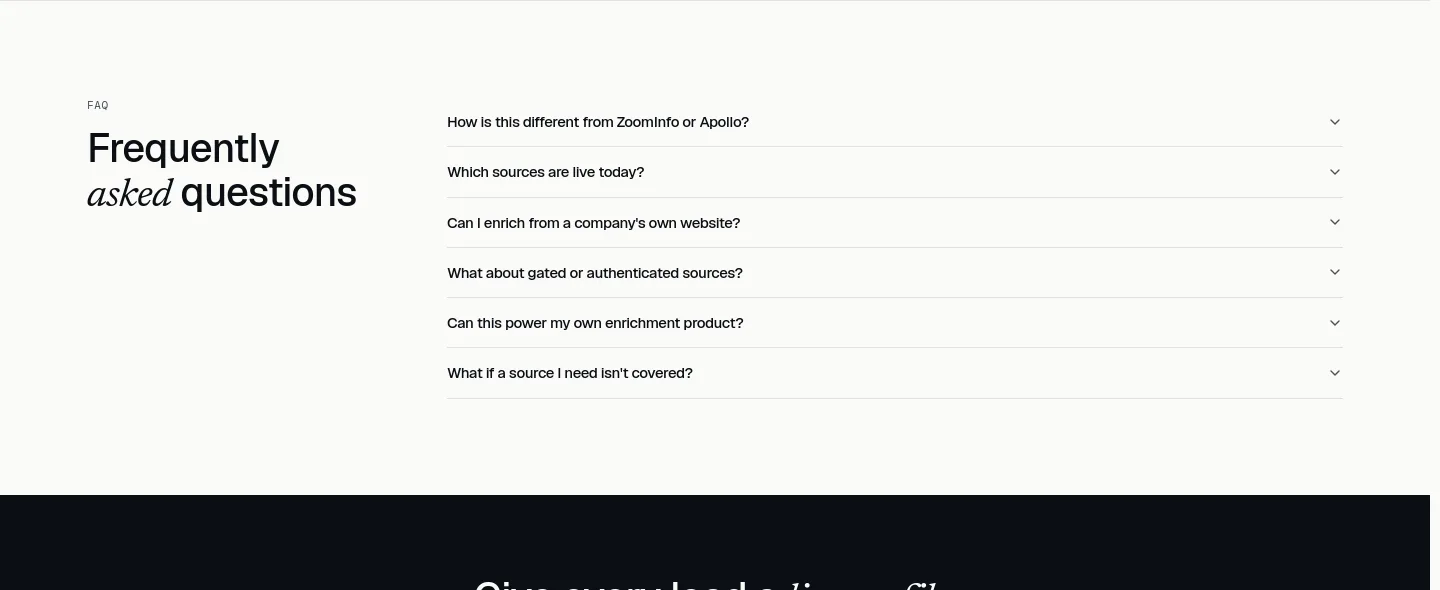 anakin.io — a real FAQ section