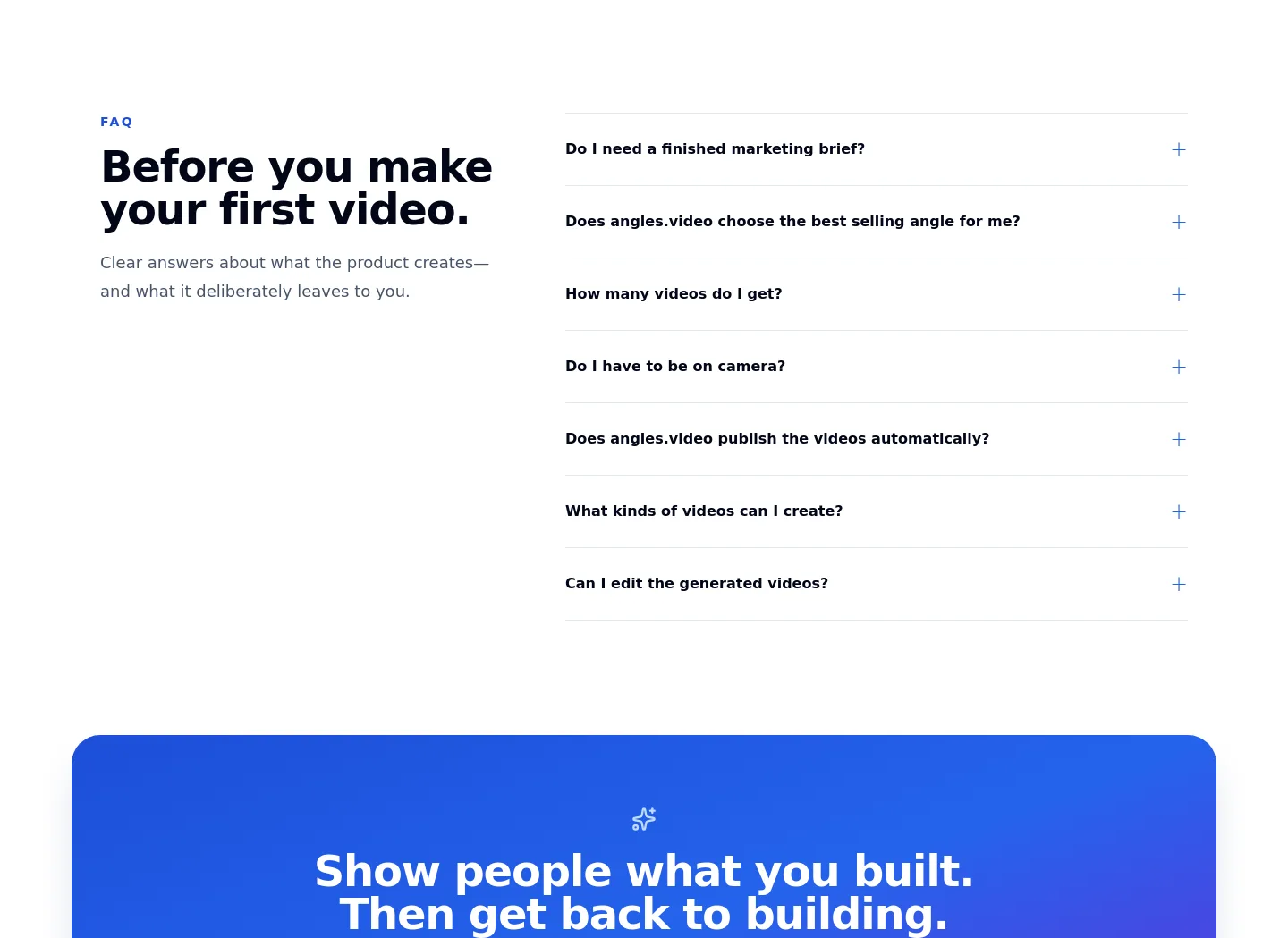 angles.video — FAQ