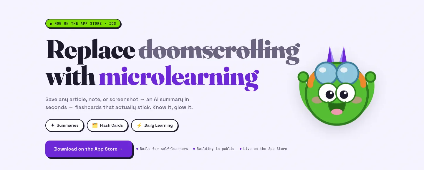 antinoise.app Hero section