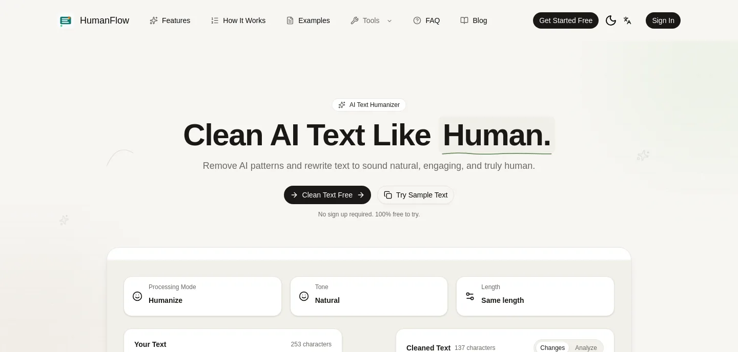 anyformatlocal.com — a real The Objection-Handler page