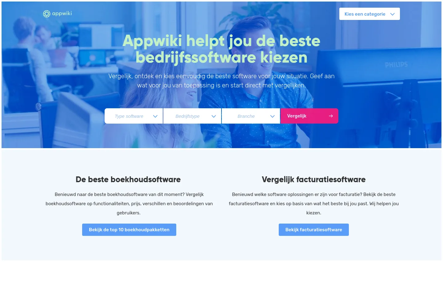 appwiki.nl — a measured funnel