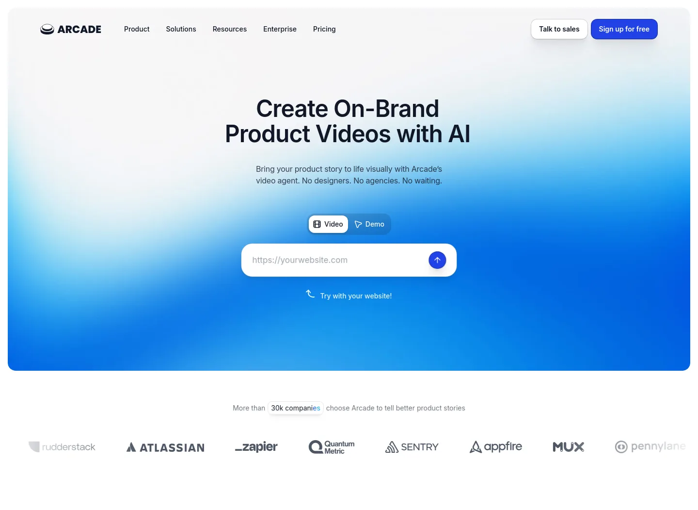 arcade.software — Hero