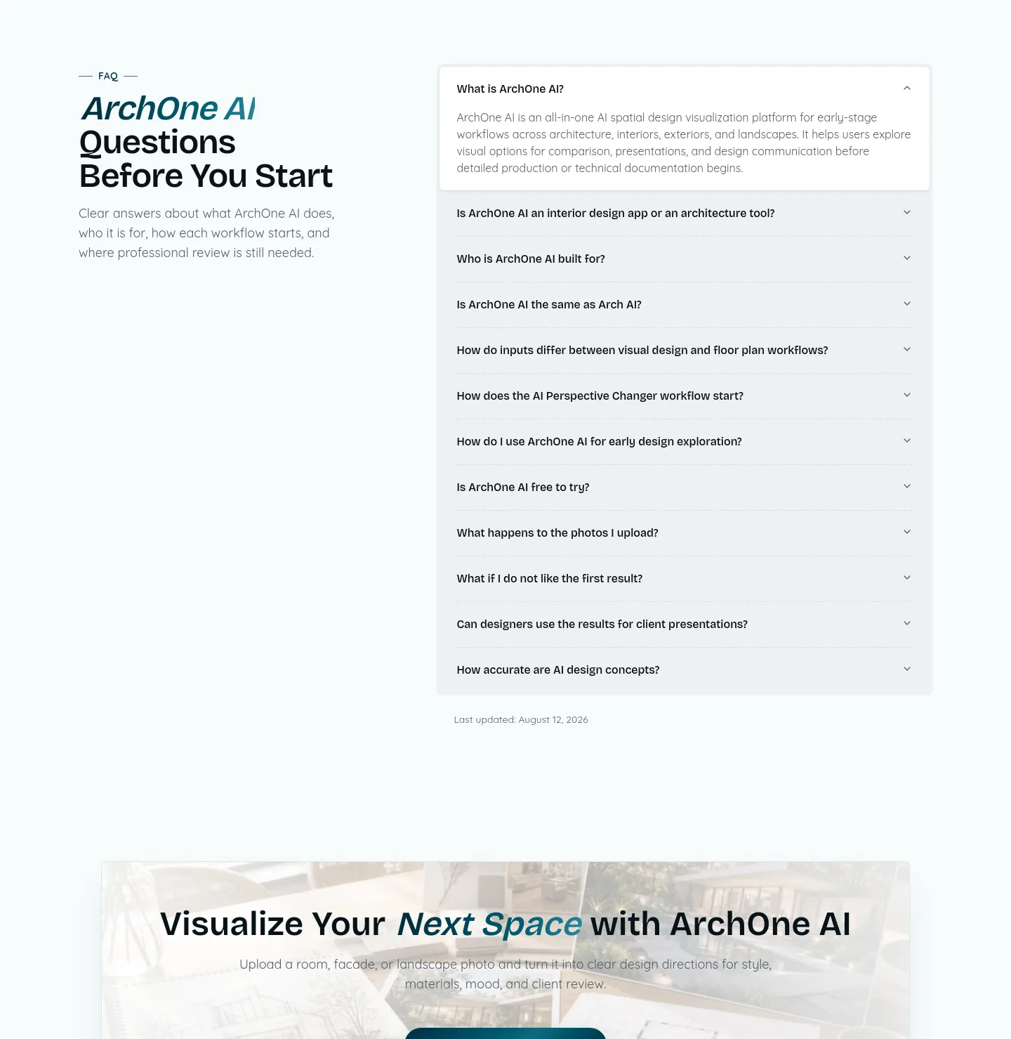 archoneai.com FAQ section