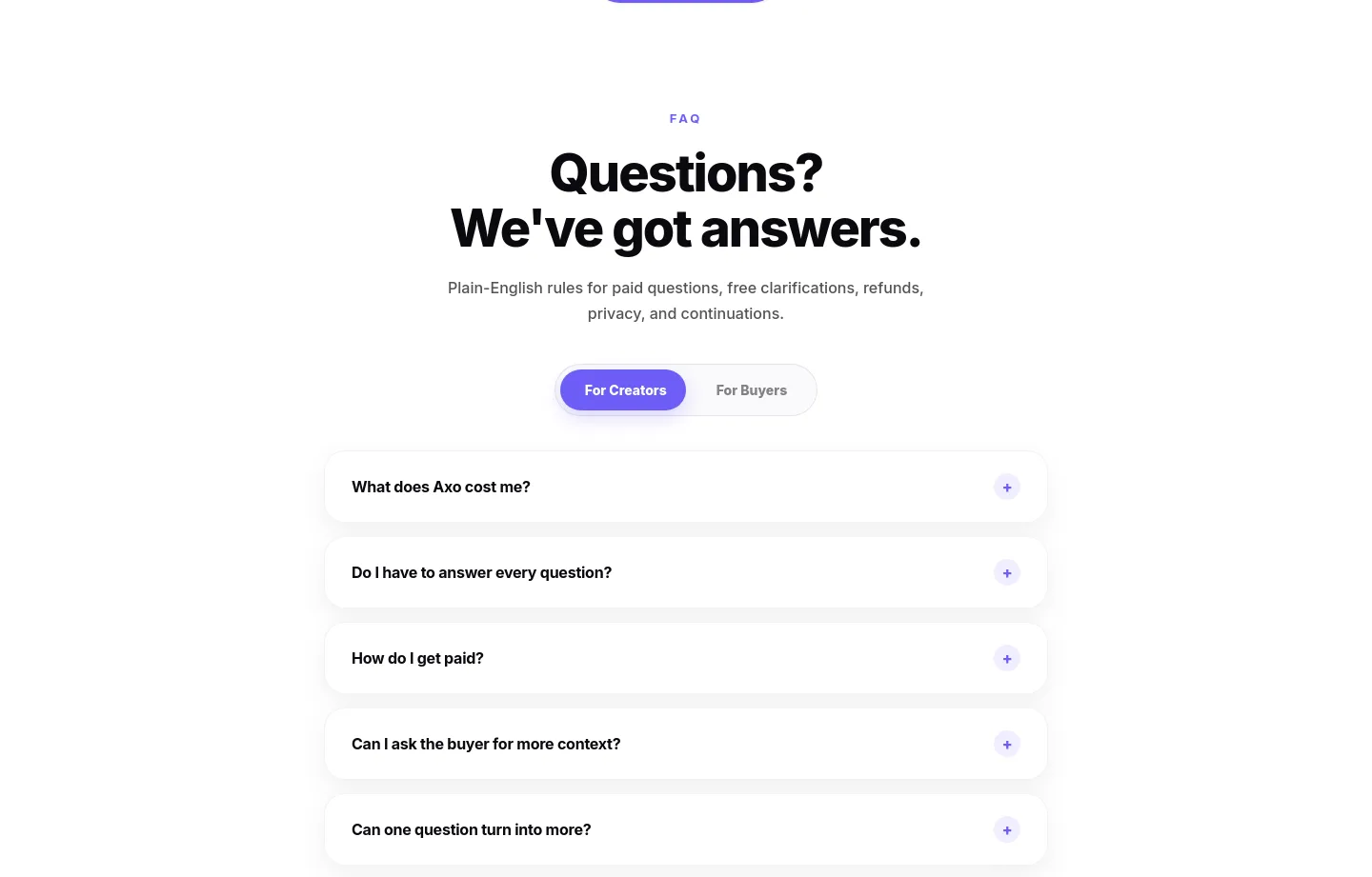 askonaxo.com — FAQ