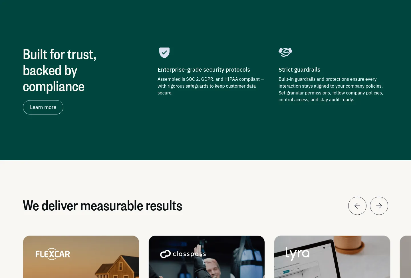 assembled.com — Logo Wall